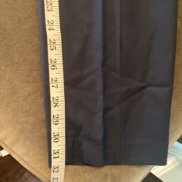 Men’s Blue Slim Fit 2 Piece Suit
OneButton Notched Lapel Jacket 34 Pants 31 NWT - Picture 10 of 14